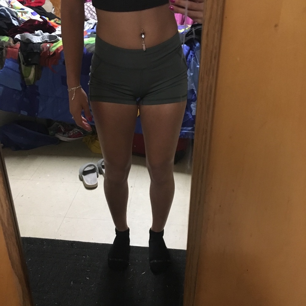 Olive Green Spandex